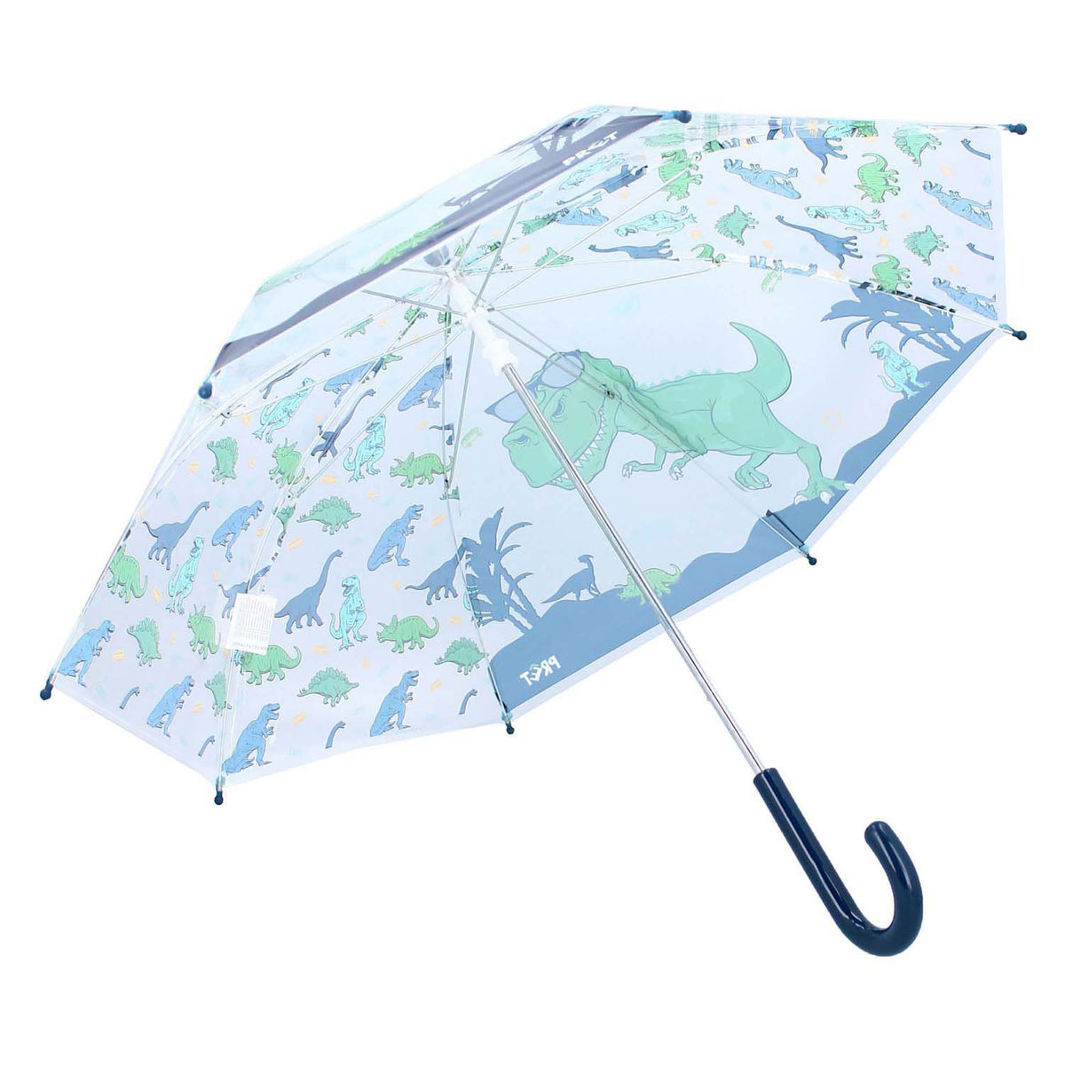 Zabawny parasol Vadobag na deszczowe dni Dino