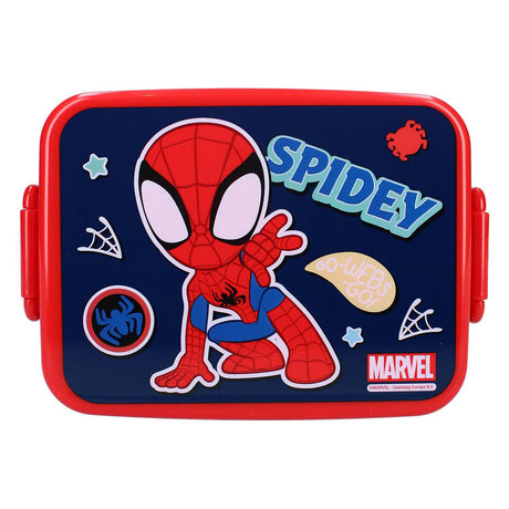 Vadobag spidey - niebieski - pudełko na drugie śniadanie