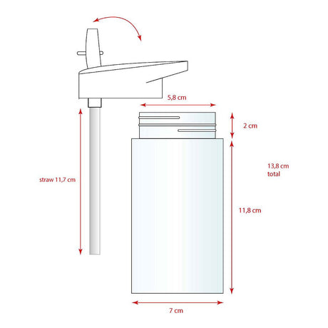 Vadobag Gabby's Dollhouse butelka do picia, 450ml