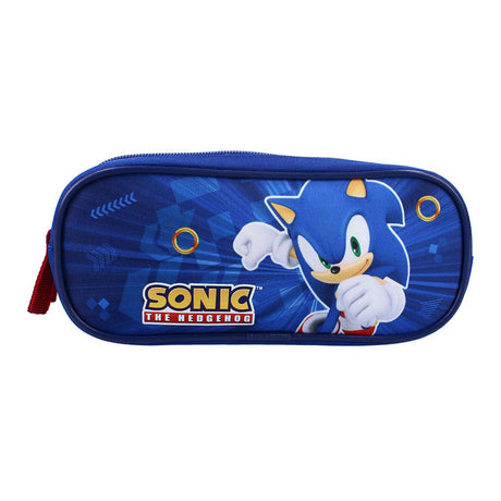 Etui Vadobag Sonic Still nie do zatrzymania, 2 przegródki - niebieskie