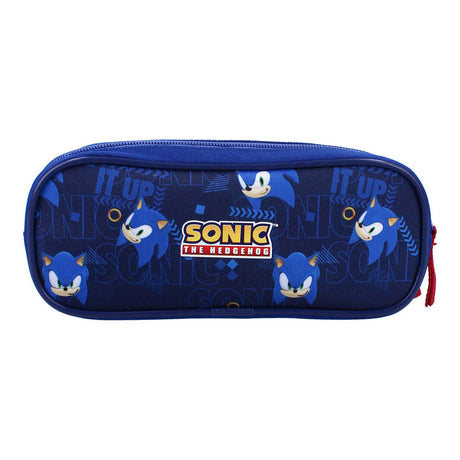 Etui Vadobag Sonic Still nie do zatrzymania, 2 przegródki - niebieskie