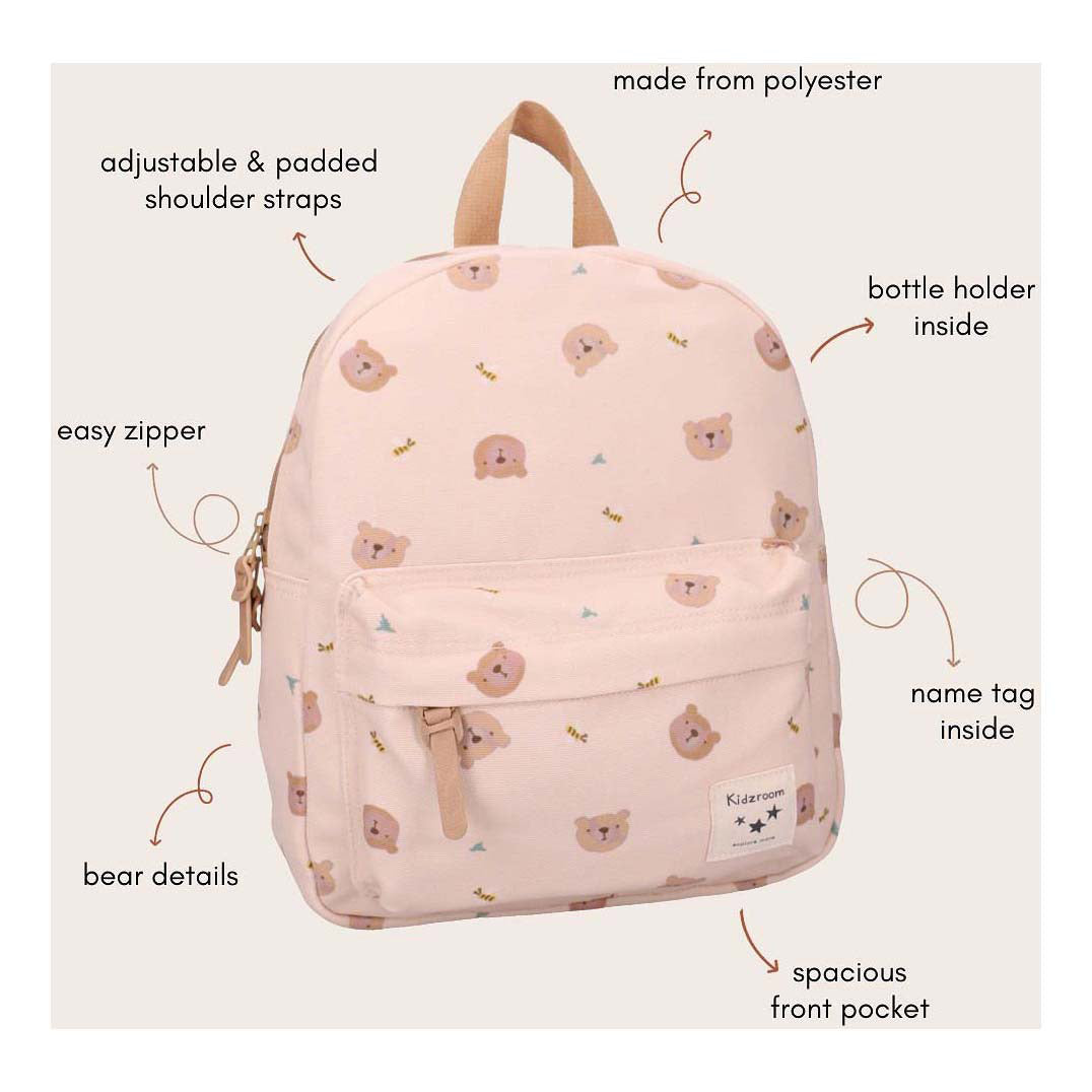 Plecak Kidzroom Little Story - beżowy
