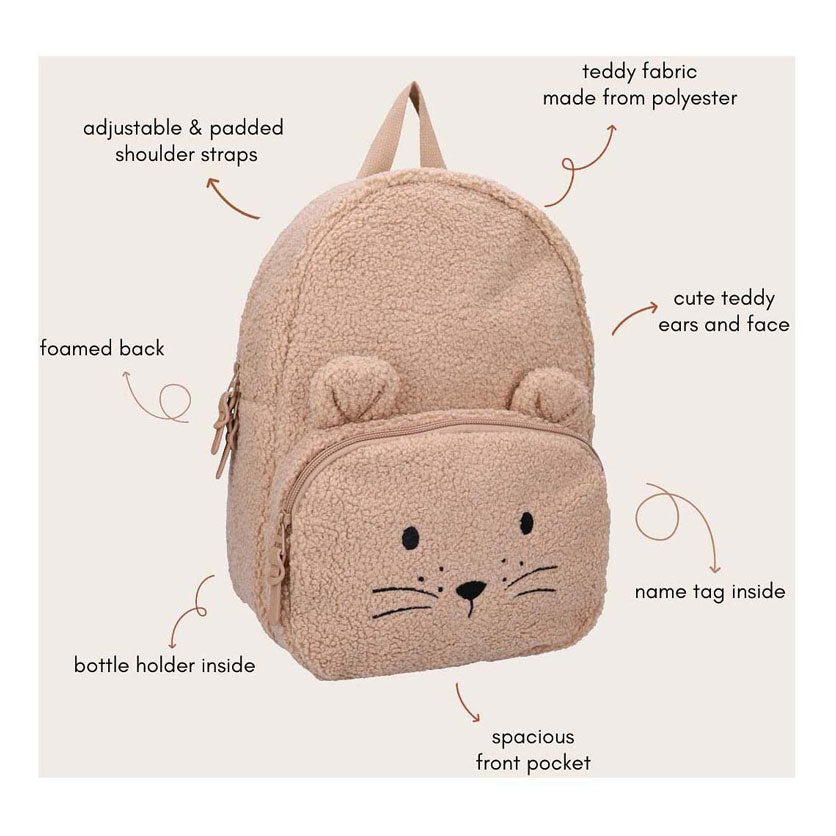 Plecak Kidzroom Comfort Friends - beżowy