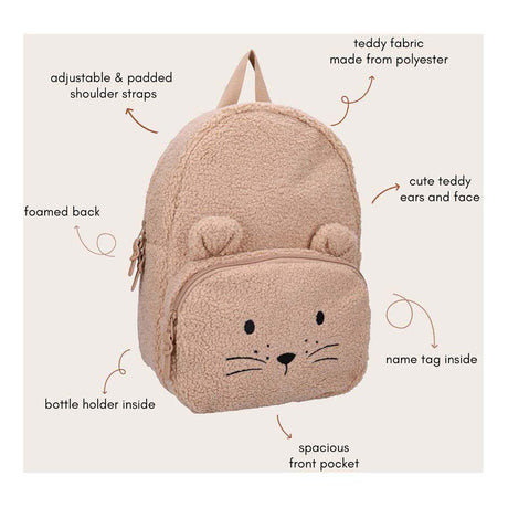 Plecak Kidzroom Comfort Friends - beżowy