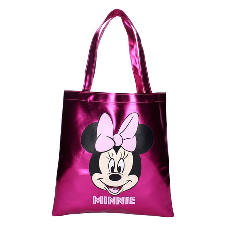Metaliczne ruchy Vadobag Minnie Mouse Shopper