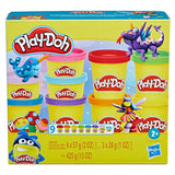 Playdoh 9-pak różne | 3 sztuki