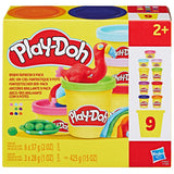 Playdoh 9-pak różne | 3 sztuki