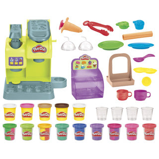 Zestaw tęczowej, błyszczącej kawiarni Playdoh