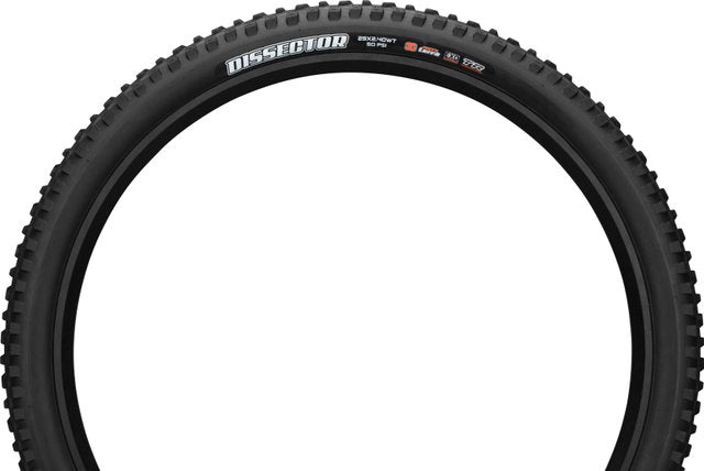 Opona zewnętrzna Maxxis Dissector EXO TR 29 x 2,40 czarna zgięta