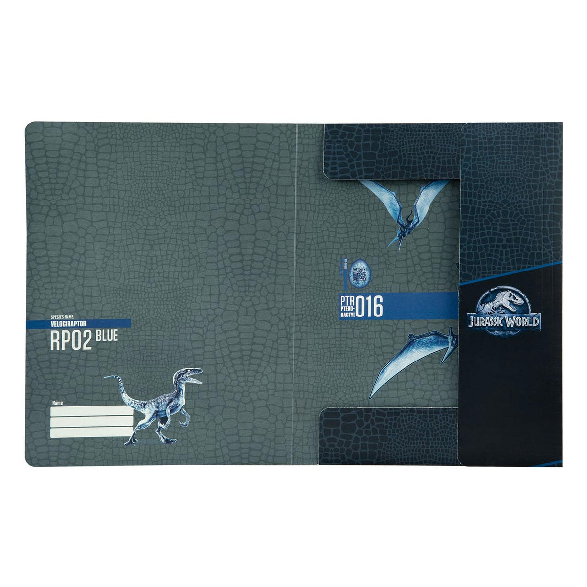 Tajny folder Jurassic World w formacie A4