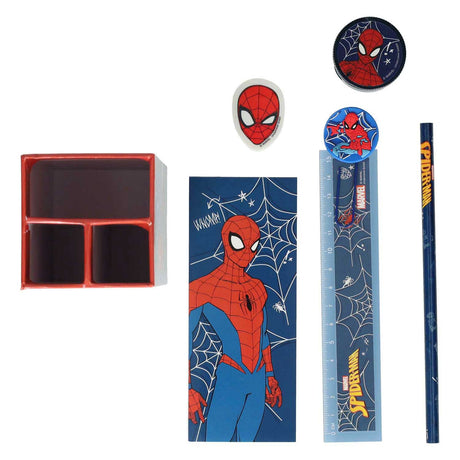 Zestaw na biurko Undercover Spiderman, 7 sztuk.