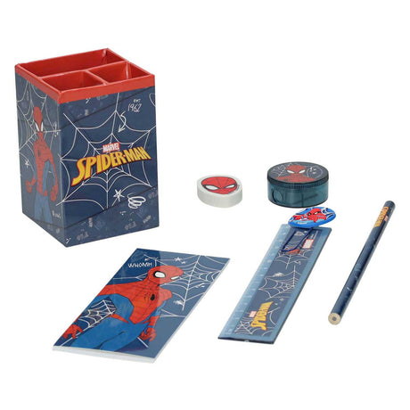 Zestaw na biurko Undercover Spiderman, 7 sztuk.