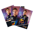 Zestaw notesów Undercover Red Bull Racing Max Verstappen, 3 szt.