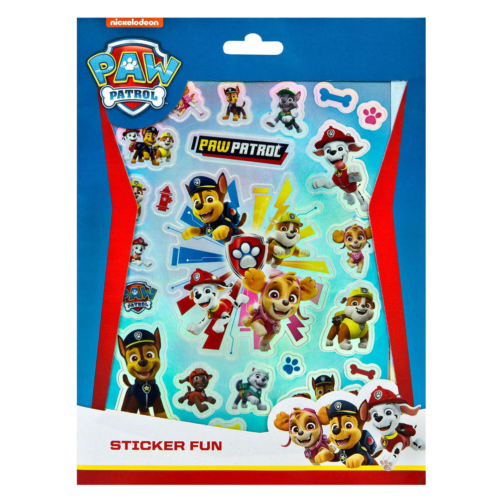 Tajna naklejka Fun Paw Patrol, 8 arkuszy