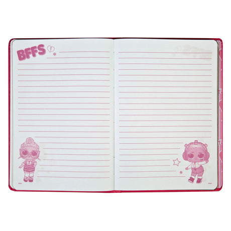 Undercover Notebook L.O.L. Najwyższy z zamknięciem magnetycznym