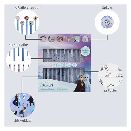 Undercover Color Set z Gummen Frozen, 29dlg.