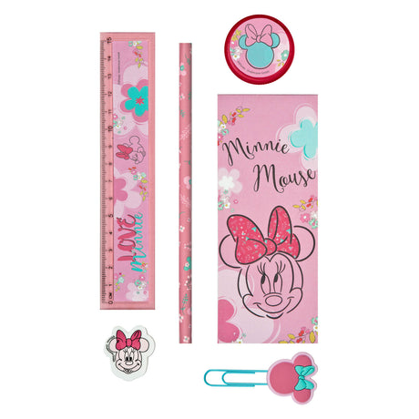 Piórnik wypełniony Myszką Minnie 7 sztuk