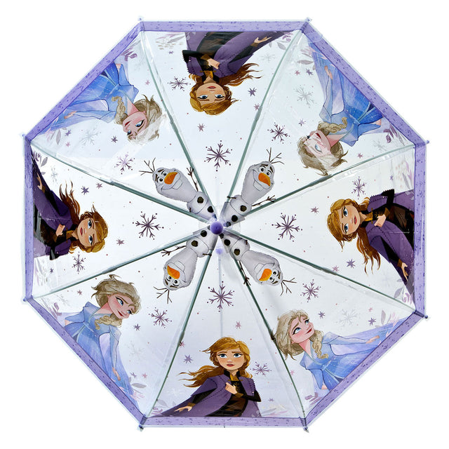 Zamrożony parasol pod przykrywką
