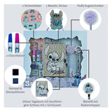Zestaw brokatowych dzienników Undercover Stitch