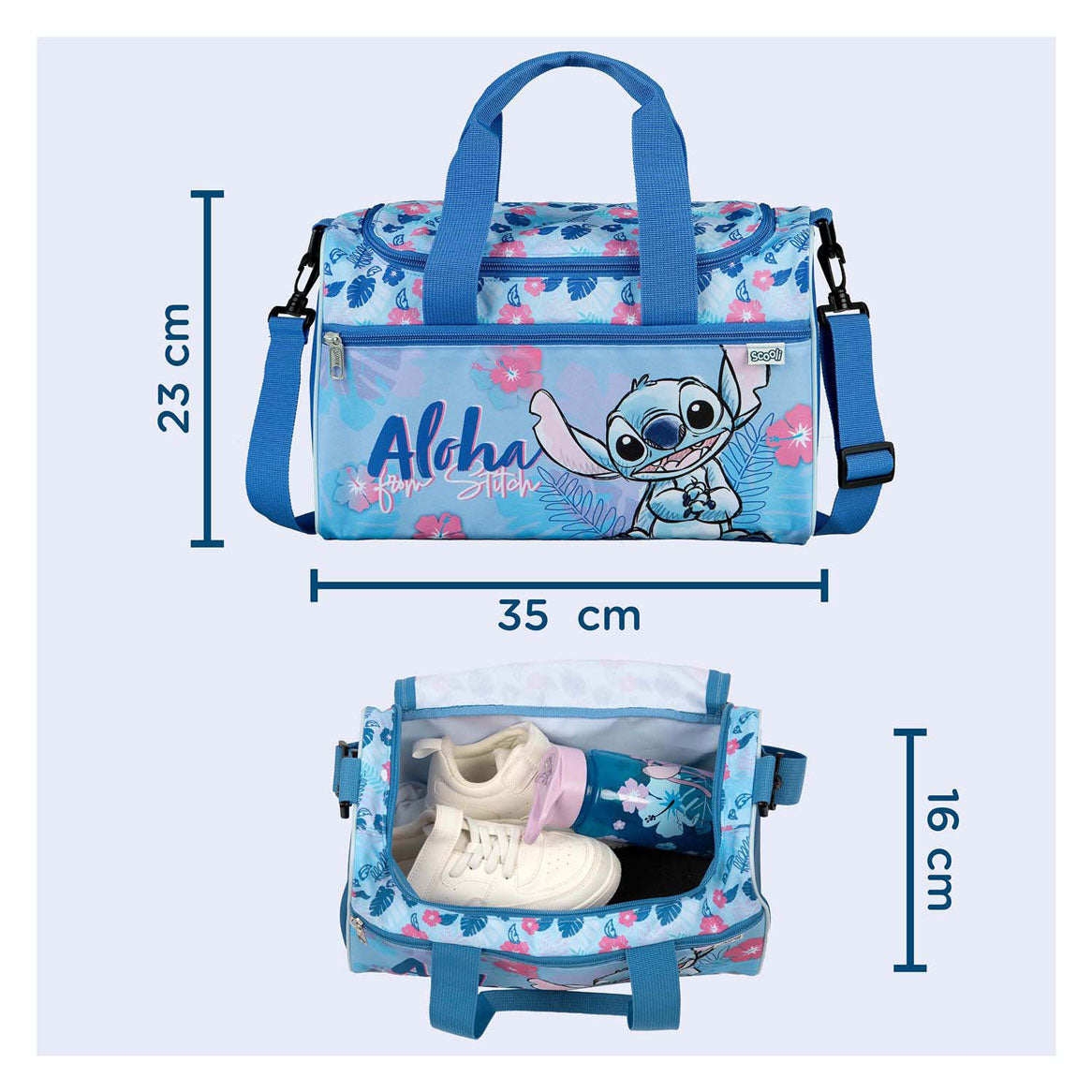 Torba sportowa Undercover Stitch - 35x16x23cm