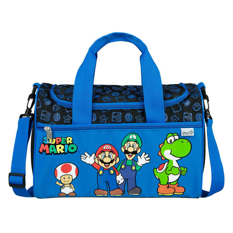 Torba sportowa Undercover Super Mario w kolorze niebieskim