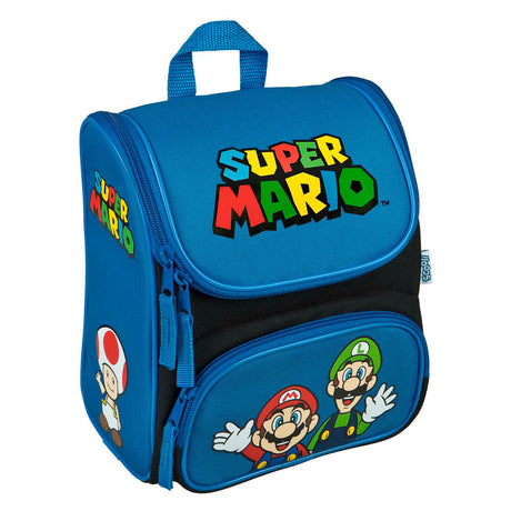 Plecak szkolny Undercover Super Mario w kolorze niebieskim