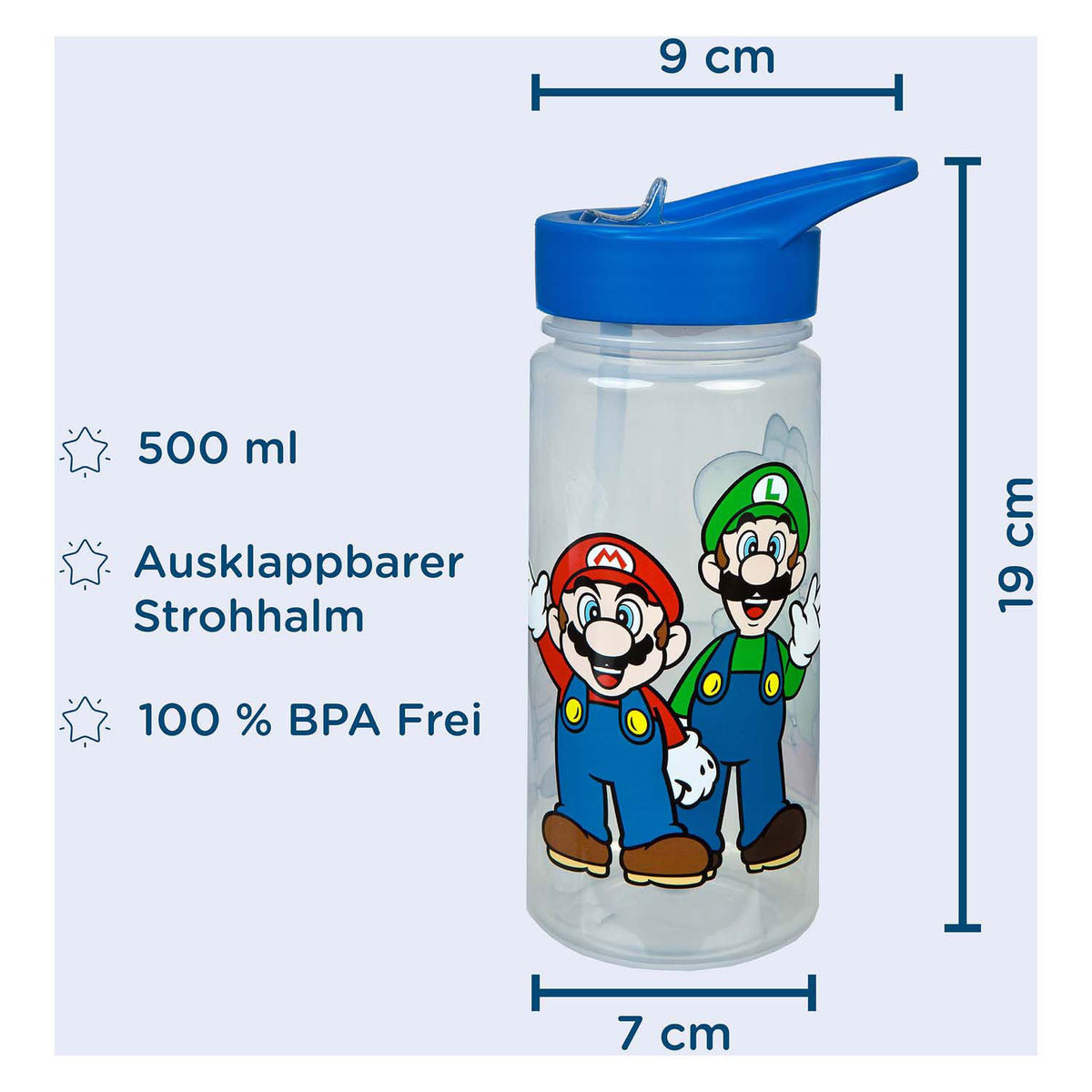 Butelka do picia Undercover Aero Super Mario, 500ml