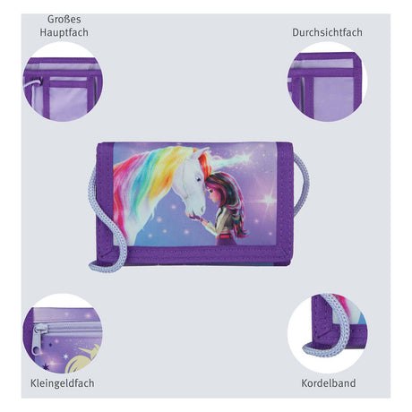 Portfel Undercover Unicorn Academy ze sznurkiem