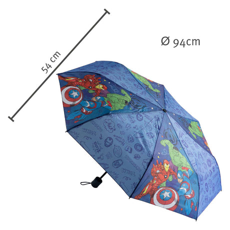 Undercover Parasol Avengers 94cm Cudowny parasol dziecięcy, wielokolorowy.