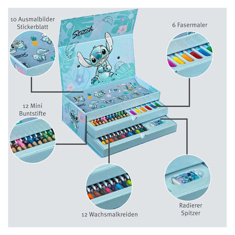 Kolorowe etui Undercover Stitch - 44 szt.