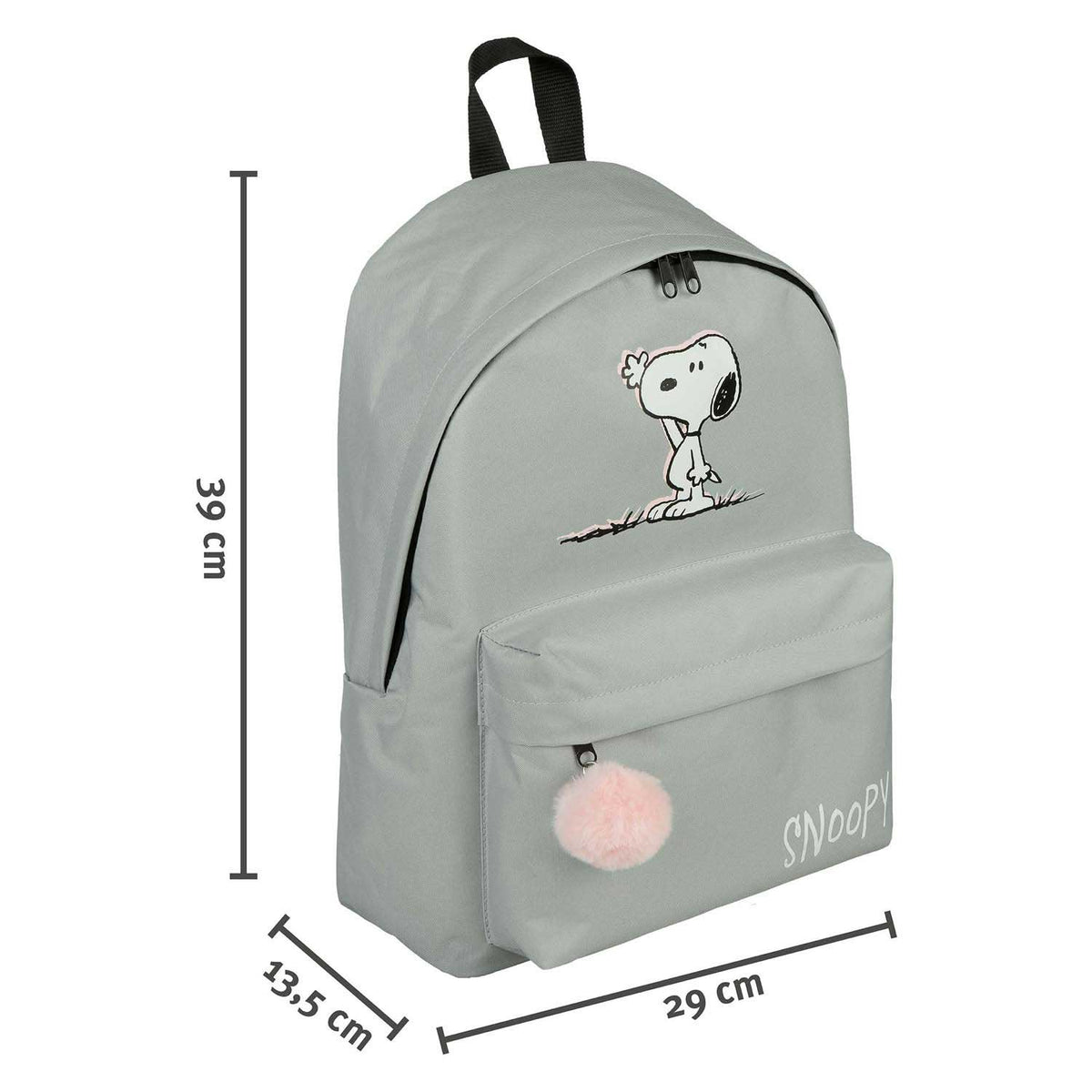 Plecak Undercover szary - snoopy