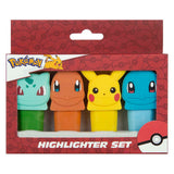 Undercover mini zakreślacze pokemon - 4 szt.