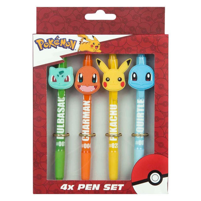 Undercover zestaw długopisów pokemon, 4 szt.