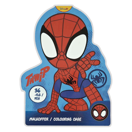 Kolorowa walizka Undercover Spider - 36 szt.