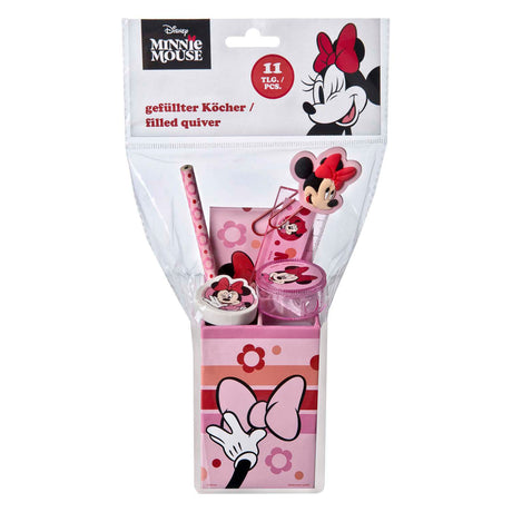 Zestaw na biurko Undercover Myszka Minni - 7 sztuk.