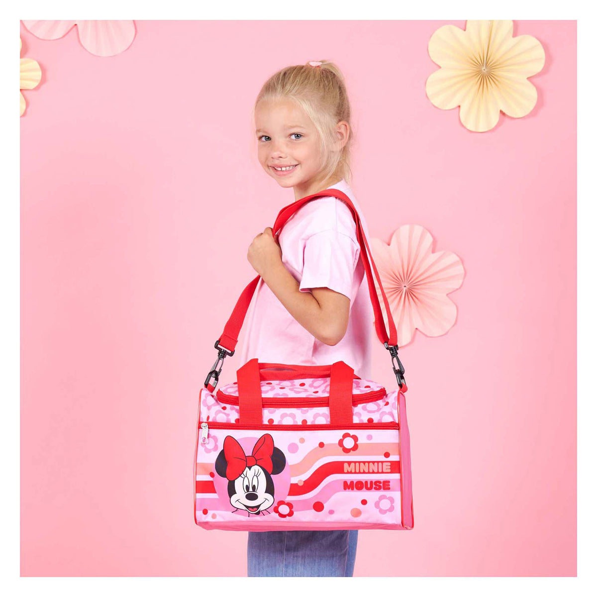 Torba sportowa Undercover z myszką Minnie