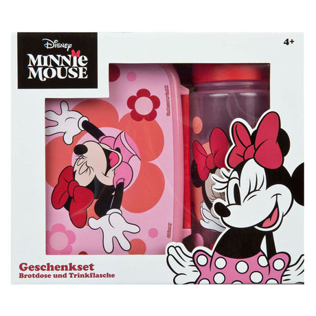Zestaw Undercover z pojemnikiem na lunch i kubkiem do picia Myszka Minnie
