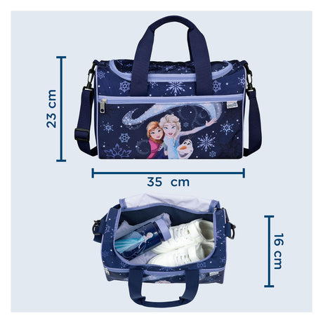Torba sportowa Undercover Disney Frozen z 2 przegródkami