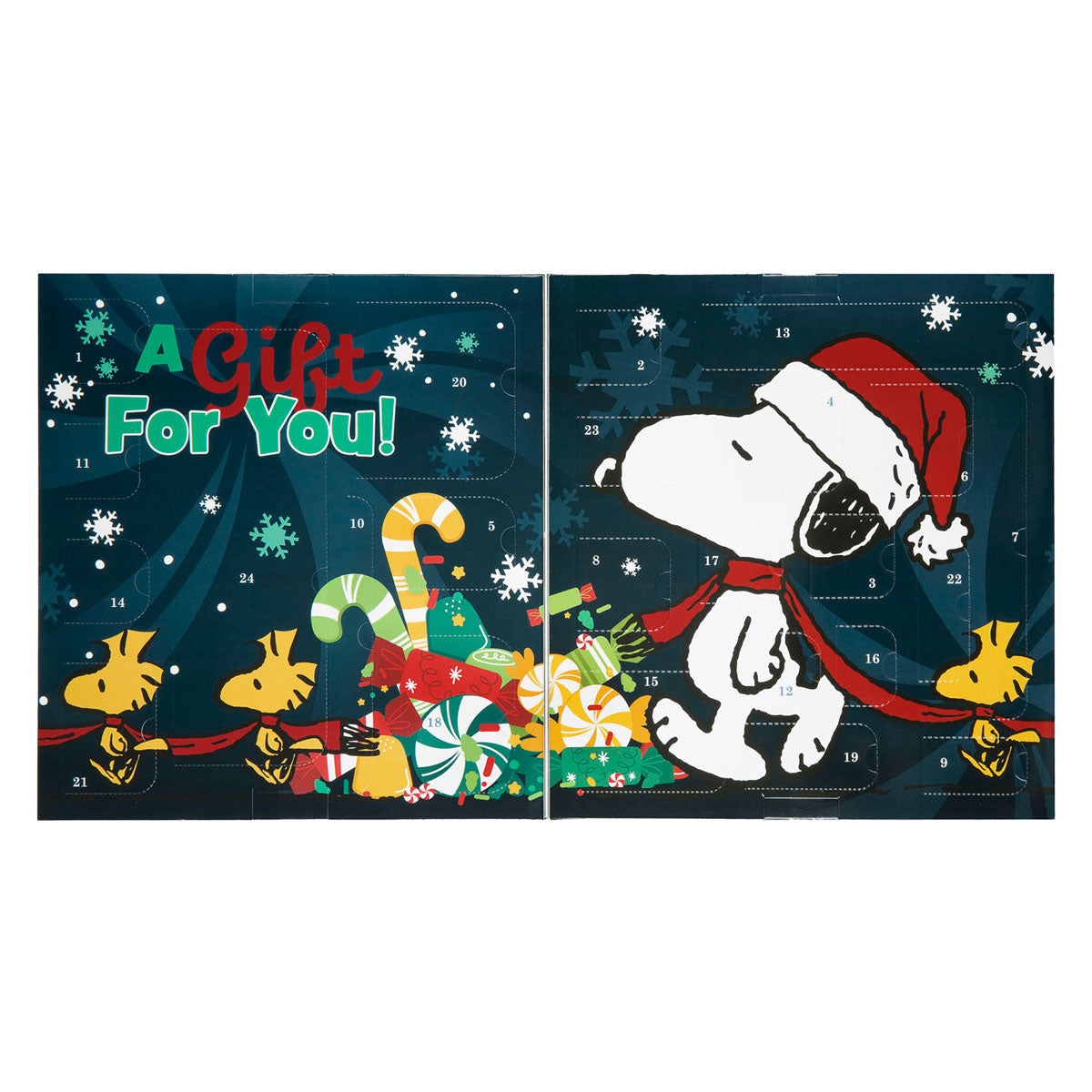 Undercover adventskalender peanuts