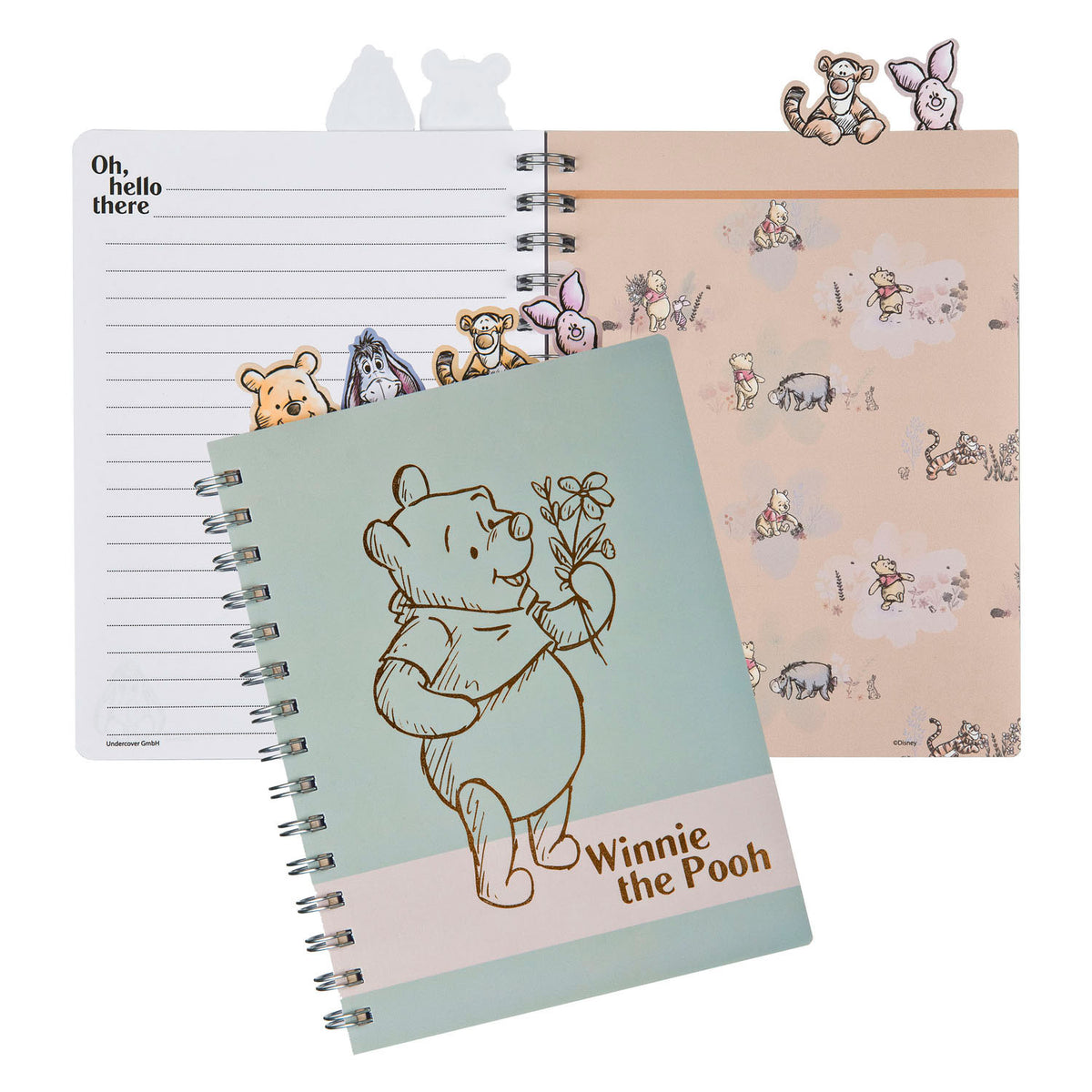 Undercover notitieboek a5 winnie de poeh
