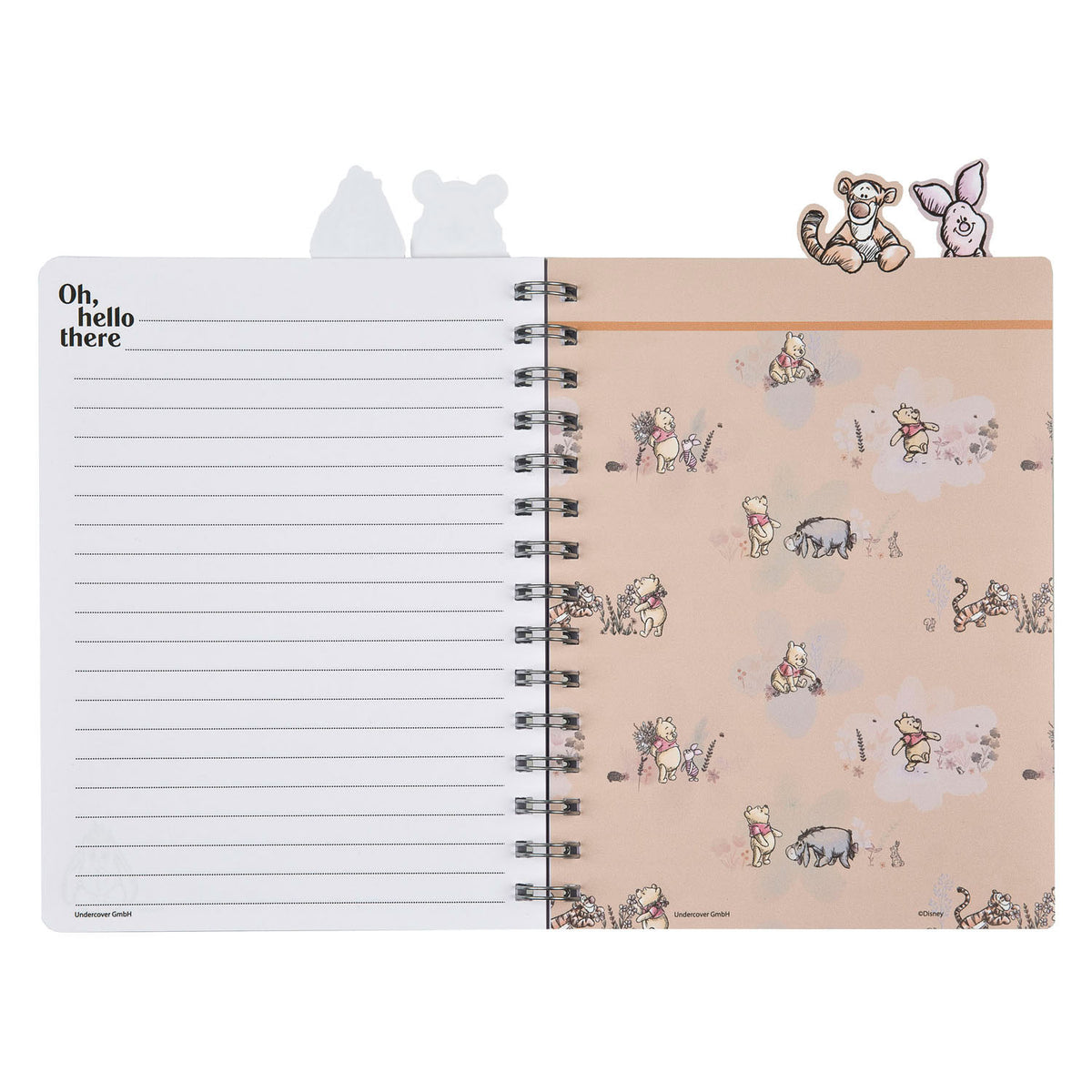 Undercover notitieboek a5 winnie de poeh