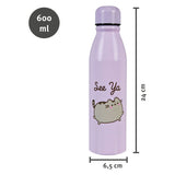 Undercover rvs drinkfles, pusheen the cat - 600ml