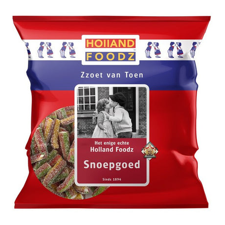 Holland foodz miękkie kwaśne paluszki tęczowe (6x 500gr)