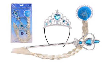 Spinka do włosów Johntoy John Toy Ice Princess z akcesoriami na karcie