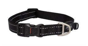 Rogz for Dogs Fanbelt Kllar Black
