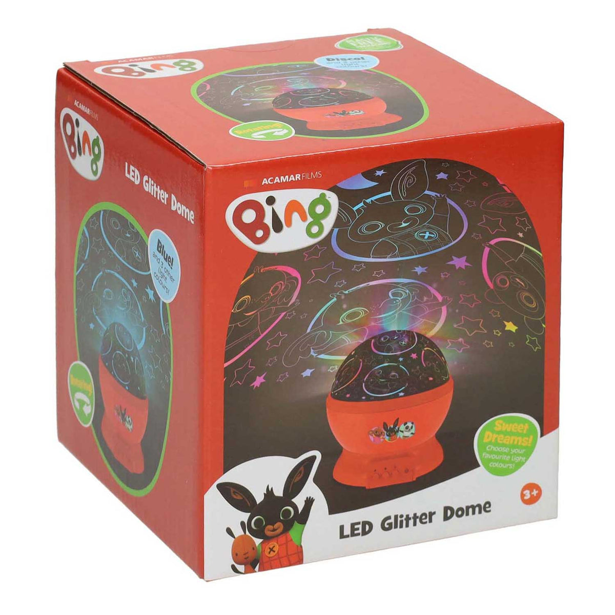 Kopułka LED z brokatem Bing firmy Toyland