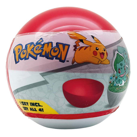 Niemarkowy zabawny zestaw Bulbazaurów z gumką do pokemonów Sans Marque.
