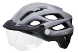 Ked rowerowy hełm Covis Lite L (55-61 cm) szara czarna mata