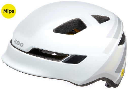 Ked rowerowy hełm pop MIPS Medium (52-56 cm) szary
