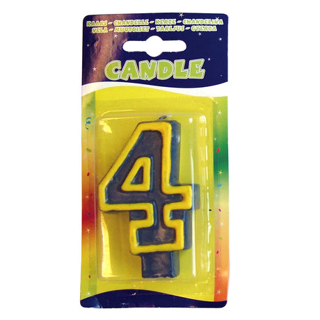 Folat BV Birthday Candles Fun - 4 lata